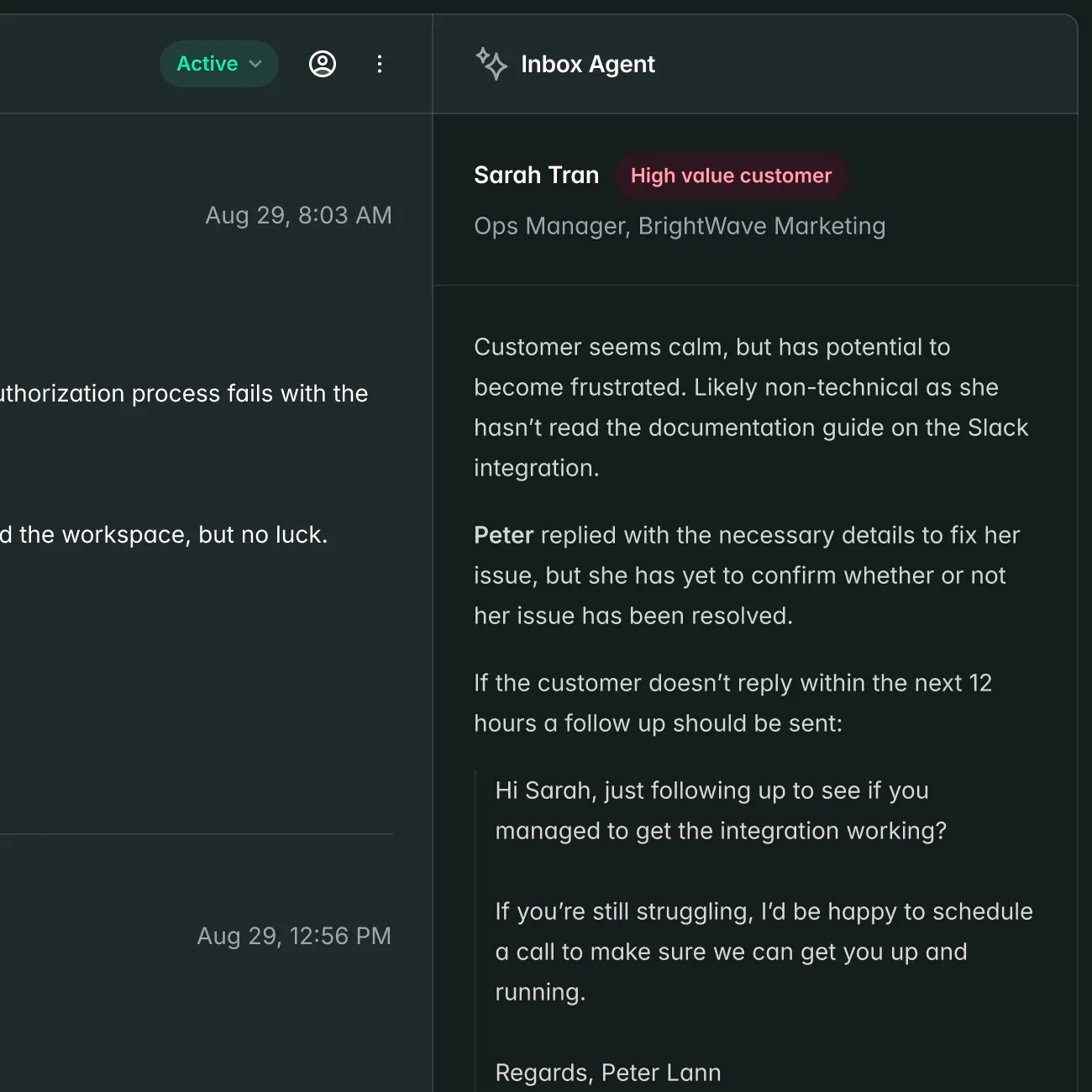 AI-generated insights